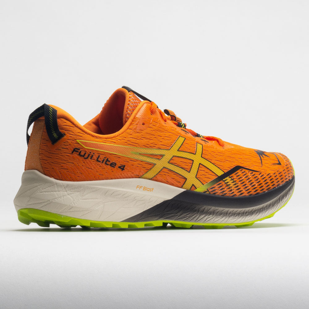 ASICS Fuji Lite 4 Men's Bright Orange/Neon Lime