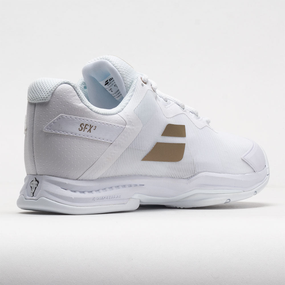 Babolat SFX3 Women's Wimbledon White/Gold