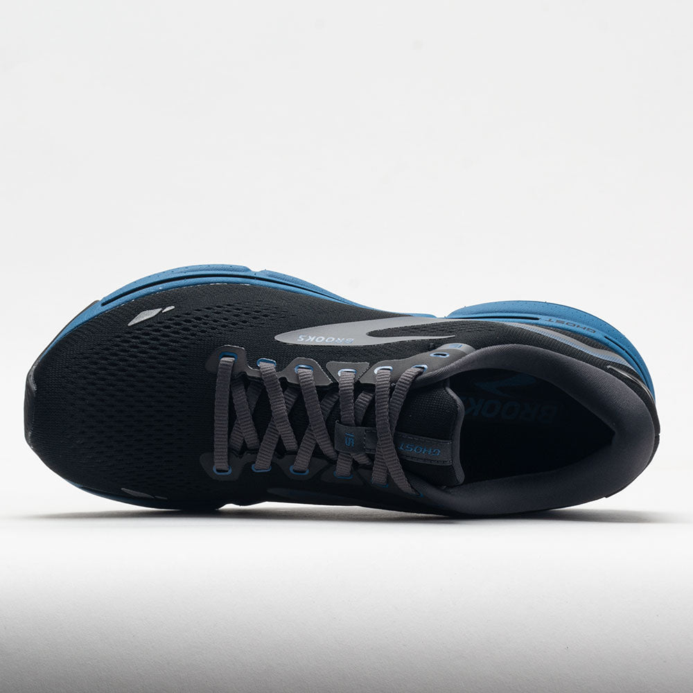 Brooks Ghost 15 Men's  Black/Blackeded Pearl/Blue