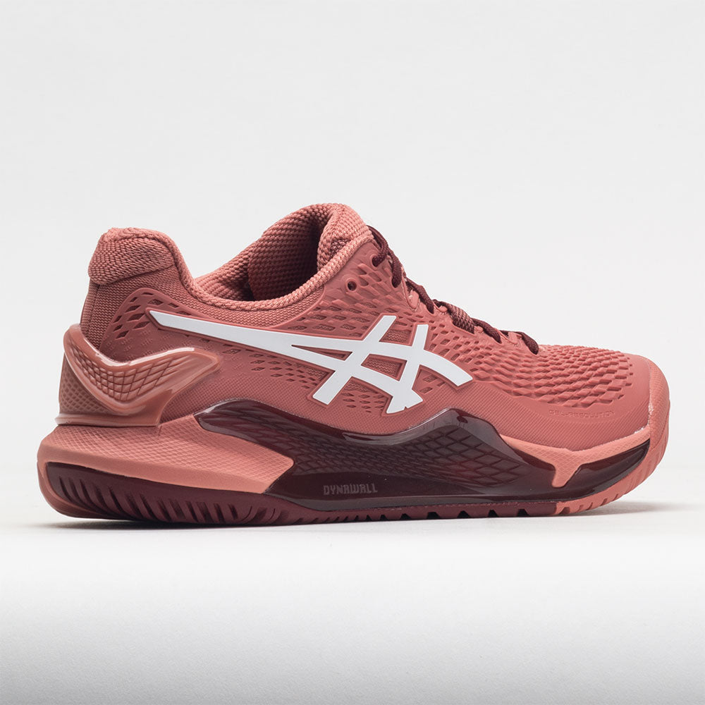 ASICS GEL-Resolution 9 Women's  Light Garnet/White