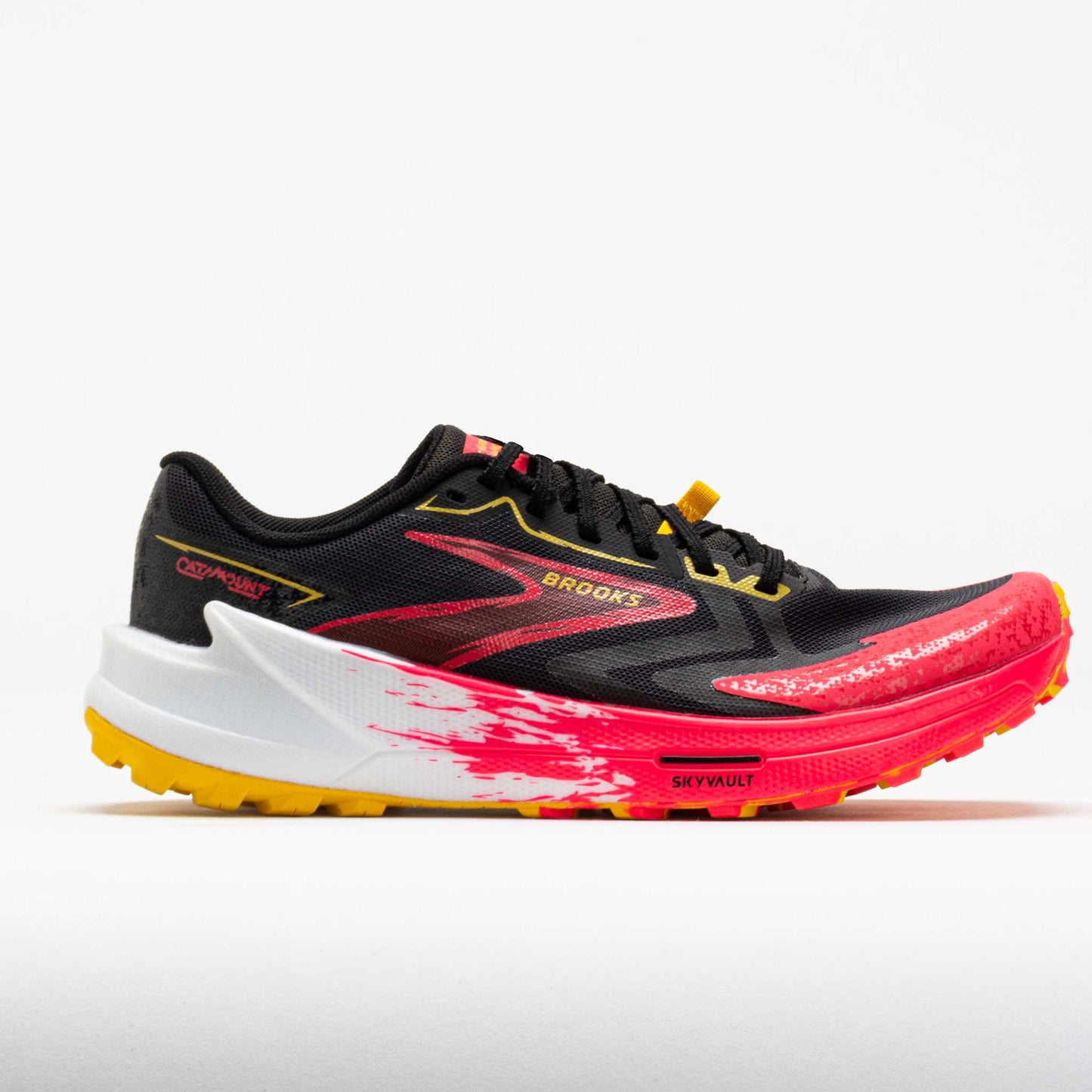 Brooks Catamount 3 Women's  Black/Diva Pink/Lemon Chrome